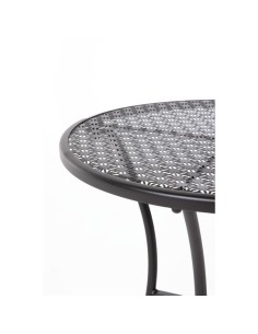 Table bistro ronde Bolero noire 600 mm - lot de 15 2