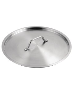 Couvercle inox Vogue 360mm - robuste et polyvalent