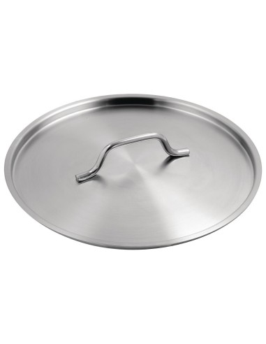 Couvercle inox Vogue 300mm - robuste et compatible FB699