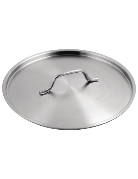 Couvercle inox Vogue 300mm - robuste et compatible FB699