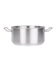 Faitout Vogue 7,5L - Acier inox 18/10, compatible induction