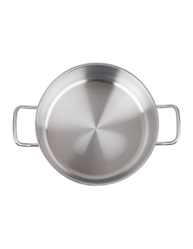 Faitout Vogue 7,5L - Acier inox 18/10, compatible induction