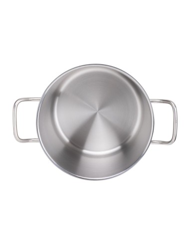 Marmite haute inox Vogue 240mm - 10,5 L