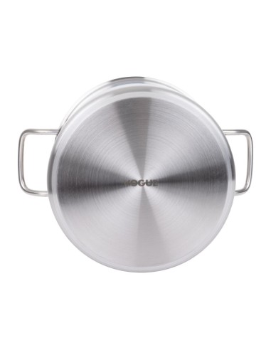 Marmite haute inox Vogue 240mm - 10,5 L