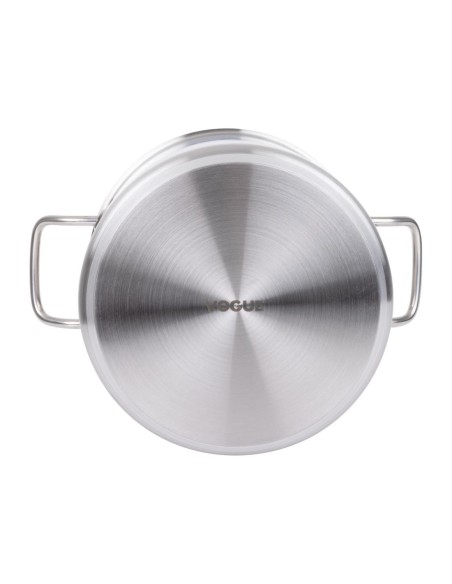 Marmite haute inox Vogue 240mm - 10,5 L