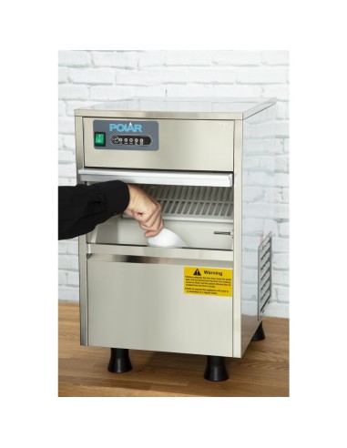 Machine à glaçons dessous de comptoir 20kg Polar Série G