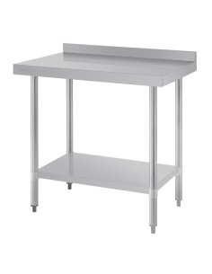 Table de préparation Vogue 900x600 mm inox - robuste et hygiénique