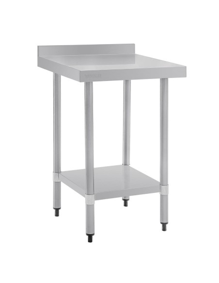 Table de préparation Vogue 600x600 mm inox - 960 mm H