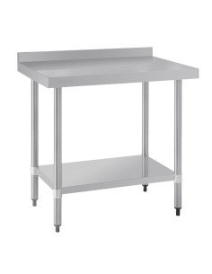 Table de préparation Vogue 900x600 mm inox - robuste et hygiénique 2