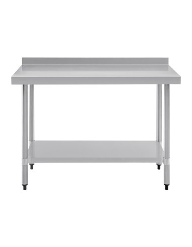 Table de préparation Vogue 1200x600 mm - inox 304