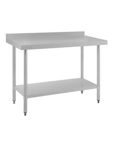 Table de préparation Vogue 1200x600 mm - inox 304