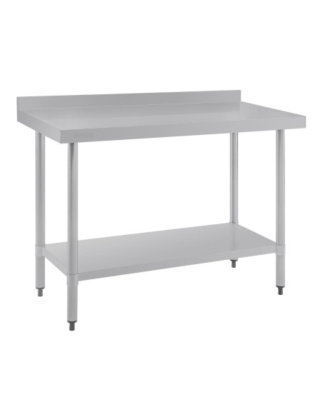 Table de préparation Vogue 1200x600 mm - inox 304