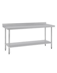 Table de préparation Vogue 1800x600 mm - inox 304, dosseret 60 mm 2
