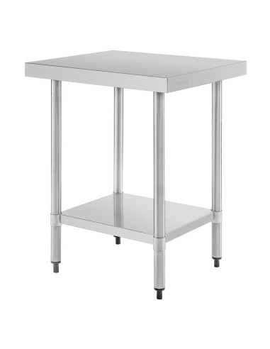 Table de préparation inox Vogue 600x600 mm - 900 mm