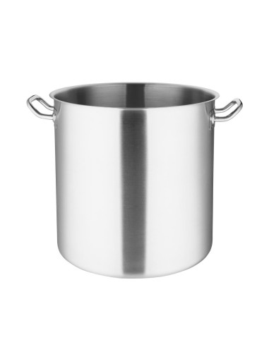 Marmite haute en inox Vogue 360 mm - 35,5 L