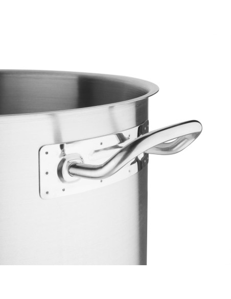 Marmite haute en inox Vogue 360 mm - 35,5 L