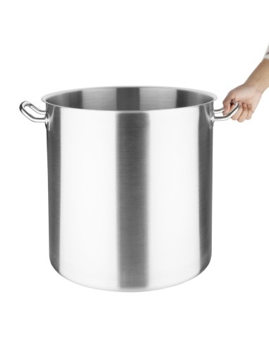 Marmite haute en inox Vogue 400mm - 49 L