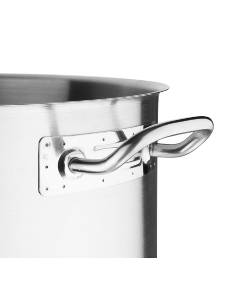 Marmite haute en inox Vogue 400mm - 49 L