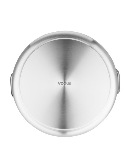Marmite haute en inox Vogue 360 mm - 35,5 L