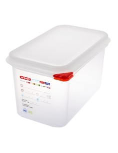 Boîtes alimentaires GN 1/4 Araven 4,3L - lot de 4 2