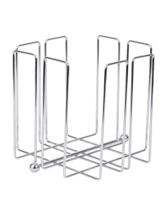 Porte-serviettes lesté Olympia 190x190 mm - 150 serviettes