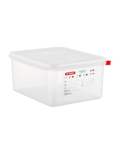 Boîte alimentaire GN1/2 Araven 10L - lot de 4