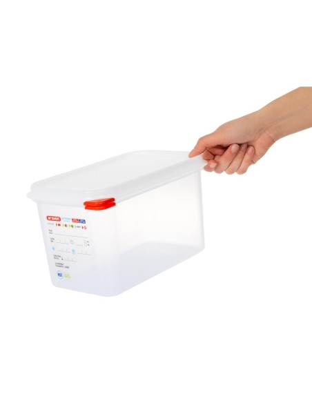 Boîtes alimentaires GN 1/4 Araven 4,3L - lot de 4