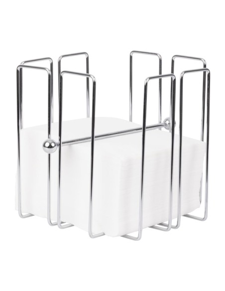 Porte-serviettes lesté Olympia 190x190 mm - 150 serviettes