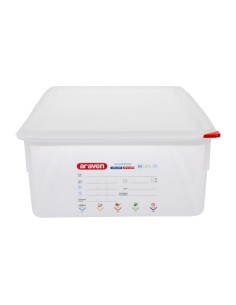 Boîtes alimentaires GN 1/1 Araven 21L - lot de 4 2