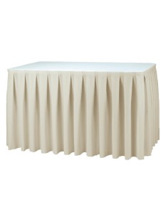 Juponnage plissé écru 730x4100 mm - Sans Marque