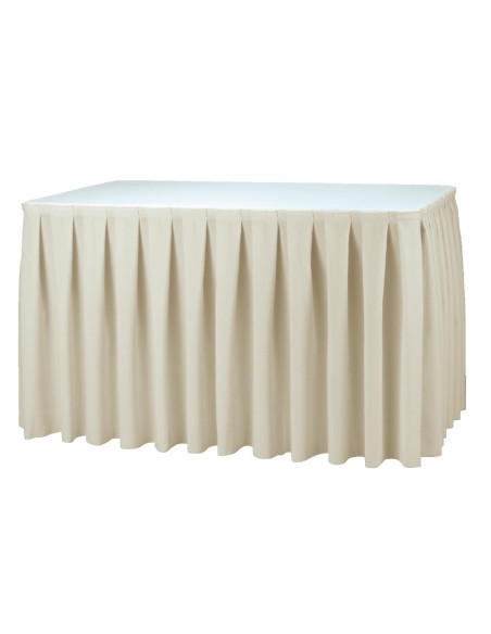 Juponnage plissé écru 730x4100 mm - Sans Marque
