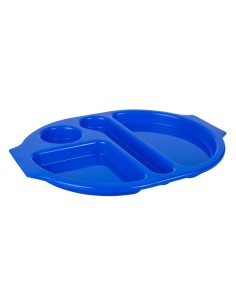 Plateaux repas compartimentés Olympia Kristallon 375mm - lot de 10 2