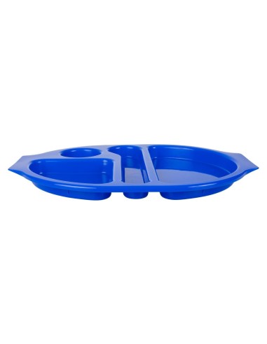 Plateaux repas compartimentés Olympia Kristallon 375mm - lot de 10