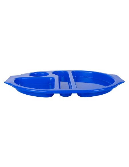 Plateaux repas compartimentés Olympia Kristallon 375mm - lot de 10