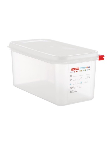 Boîtes alimentaires GN 1/3 Araven 6L - lot de 4