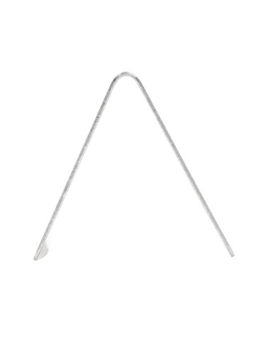 Chevalet de table en inox Olympia non fumeur - 35x51 mm