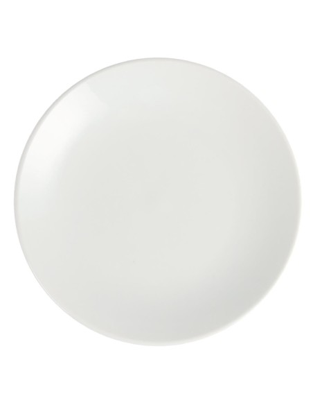 Assiettes plates rondes Olympia Whiteware 150mm - lot de 12