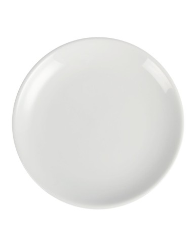 Assiettes rondes Olympia Whiteware 180mm - lot de 12