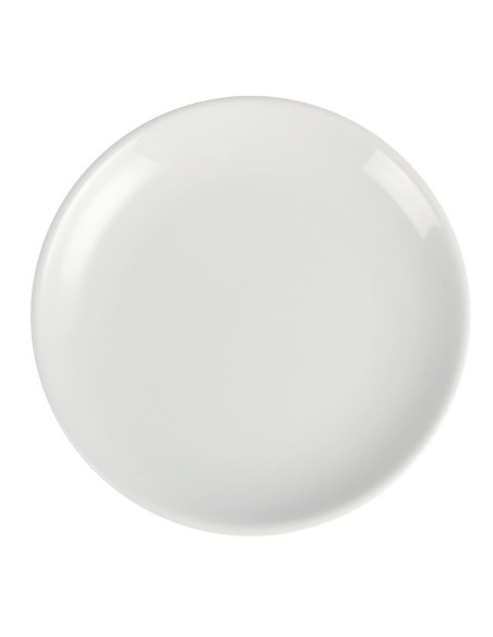 Assiettes rondes Olympia Whiteware 180mm - lot de 12