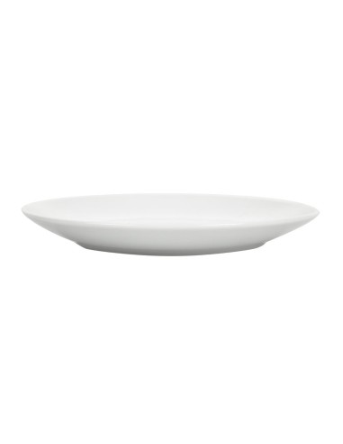 Assiettes plates rondes Olympia Whiteware 200mm - lot de 12