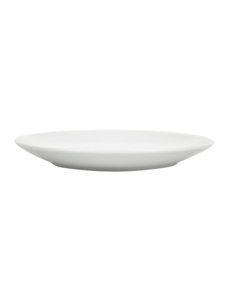 Assiettes plates rondes Olympia Whiteware 200mm - lot de 12