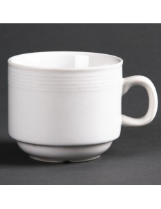 Tasses à thé Olympia Linear 200 ml - Lot de 12