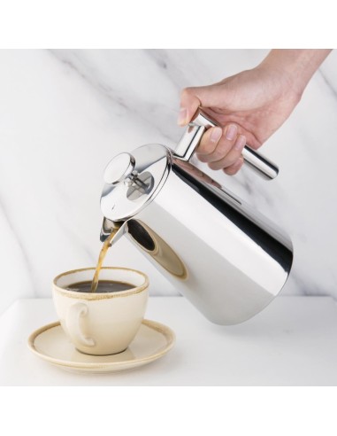 Cafetière isotherme Olympia 6 tasses - Inox 18/10