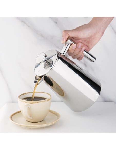 Cafetière isotherme Olympia 6 tasses - Inox 18/10
