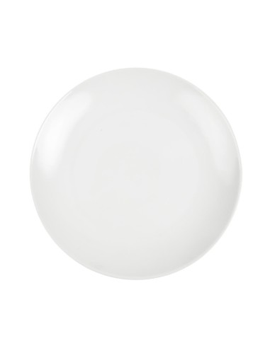 Assiettes plates rondes Olympia Whiteware 200mm - lot de 12
