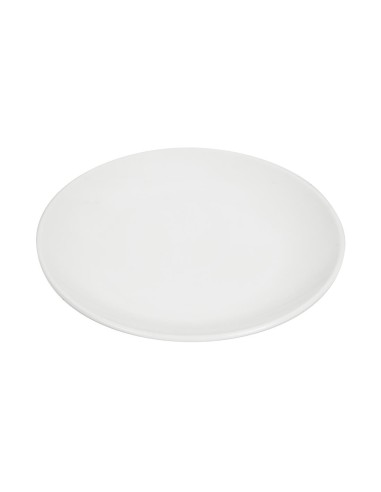 Assiettes plates rondes Olympia Whiteware 200mm - lot de 12