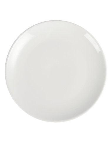 Assiettes rondes Olympia Whiteware 250mm - lot de 12