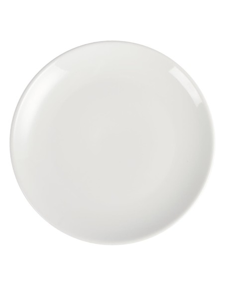 Assiettes rondes Olympia Whiteware 250mm - lot de 12