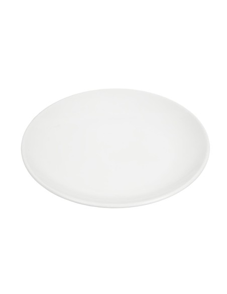Assiettes rondes Olympia Whiteware 230 mm - lot de 12