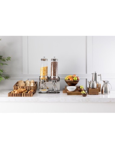 Cafetière isotherme Olympia 6 tasses - Inox 18/10